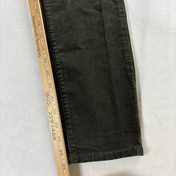 Corduroy Skinny Jeans Olive Green Kut Diana 8 Fits Like 31X29 Stretch Pants - Picture 2 of 12
